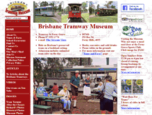 Tablet Screenshot of brisbanetramwaymuseum.org